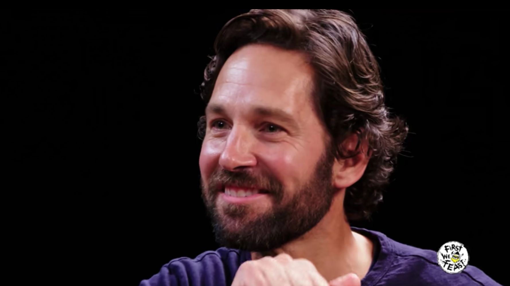 "Hey, look at us." meme/gif of Paul Rudd. Credit First We Feast